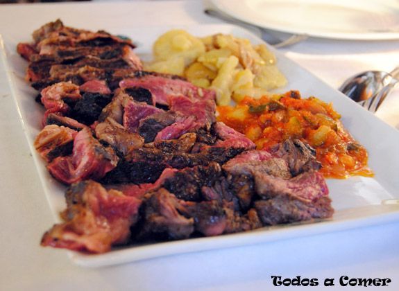 Restaurante Bergamonte: Chuletón Jaime I a la piedra