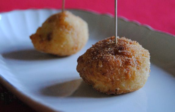 Receta. Bolitas de pollo villarroy
