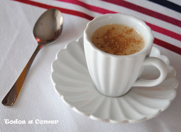 Receta. Postre de café