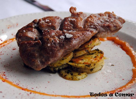 El valle del Jerte. Restaurante Carlos V