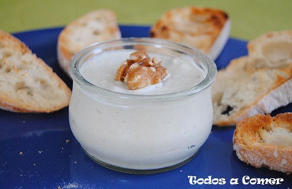 Receta. Paté de queso