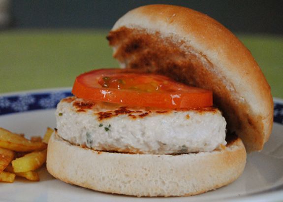 Hamburguesa de pollo - 1
