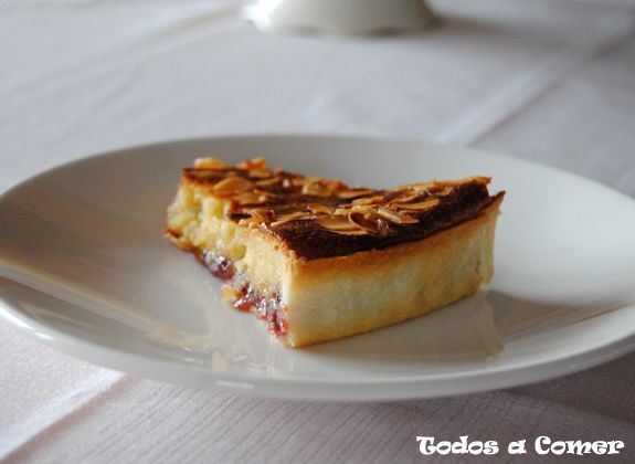 Tarta Bakewell - Porción