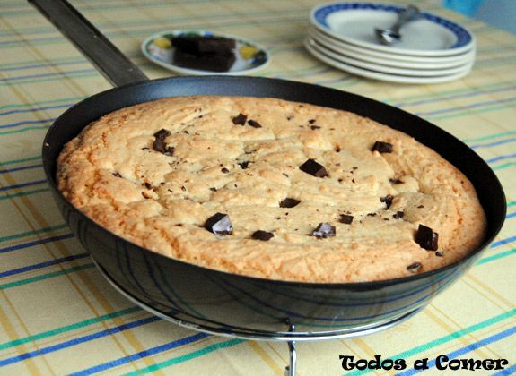 Receta. Cookie en sartén- La galleta