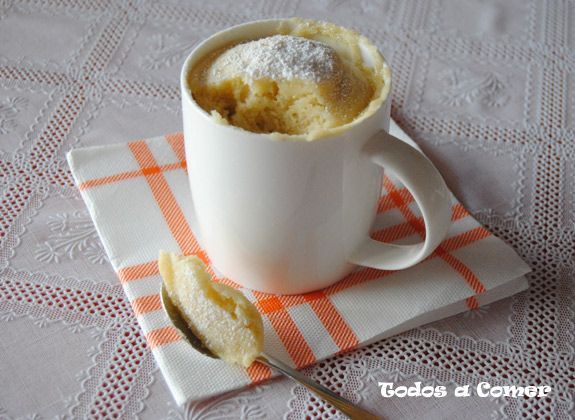 Receta. Mug cake de yogur 2 Receta. Mug cake de yogur 2