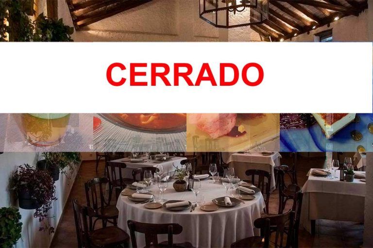 Restaurante casa Elena, cerrado