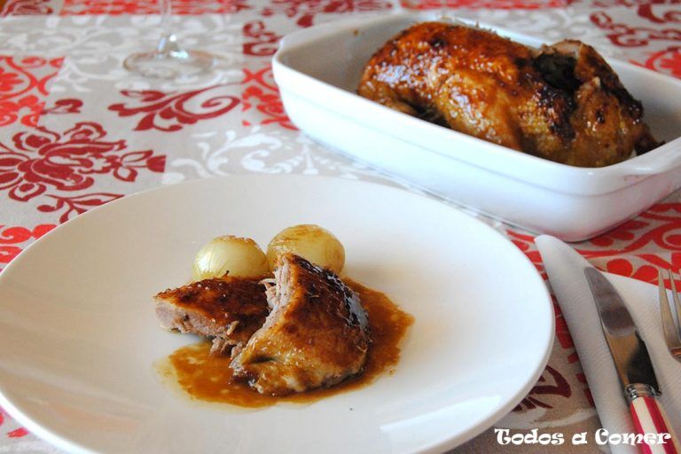 Receta de pato a la naranja