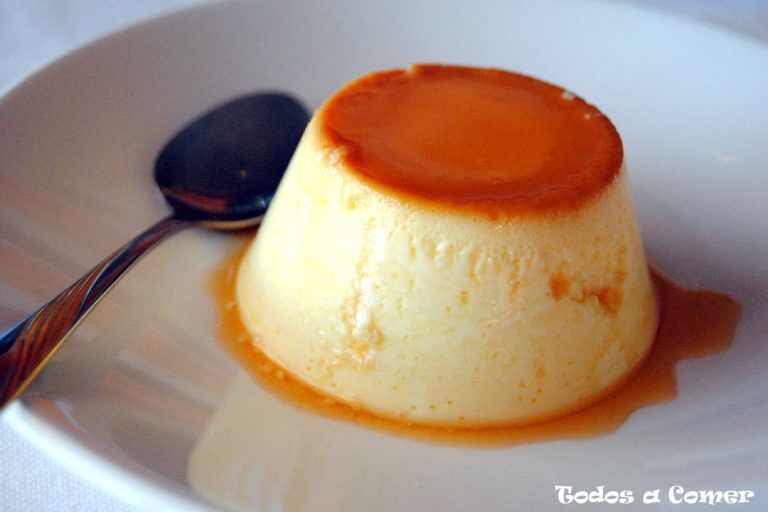 Receta de flan de queso