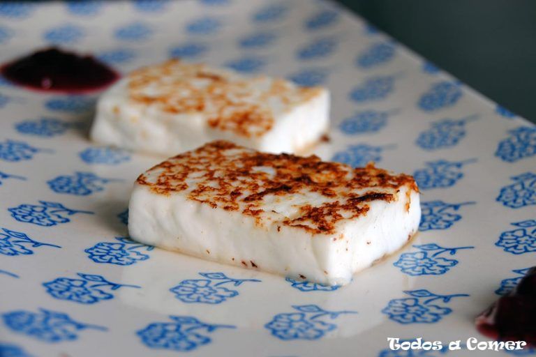 Cómo preparar queso a la plancha