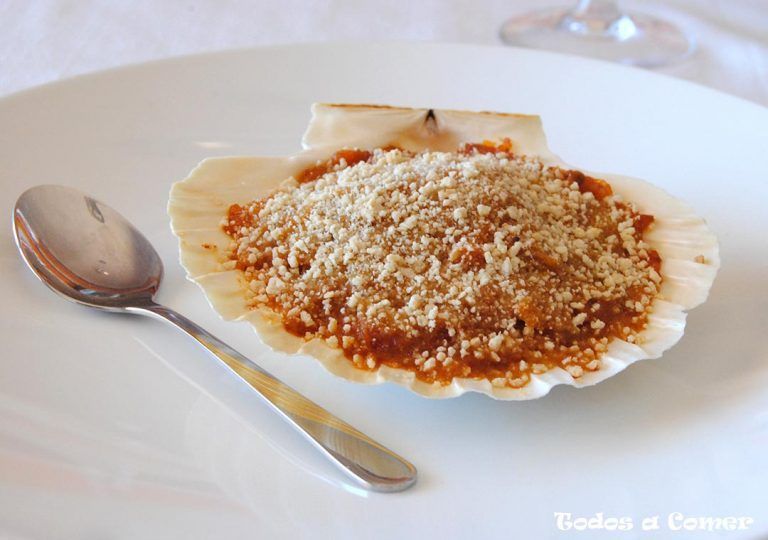 Receta de vieiras a la gallega