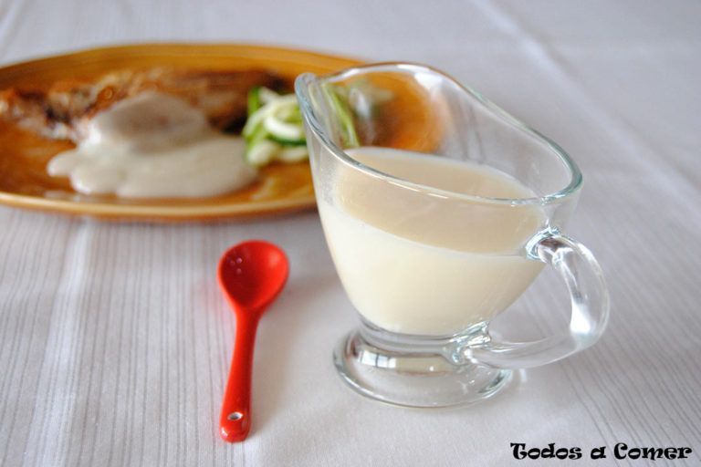 Salsa de velouté de pescado