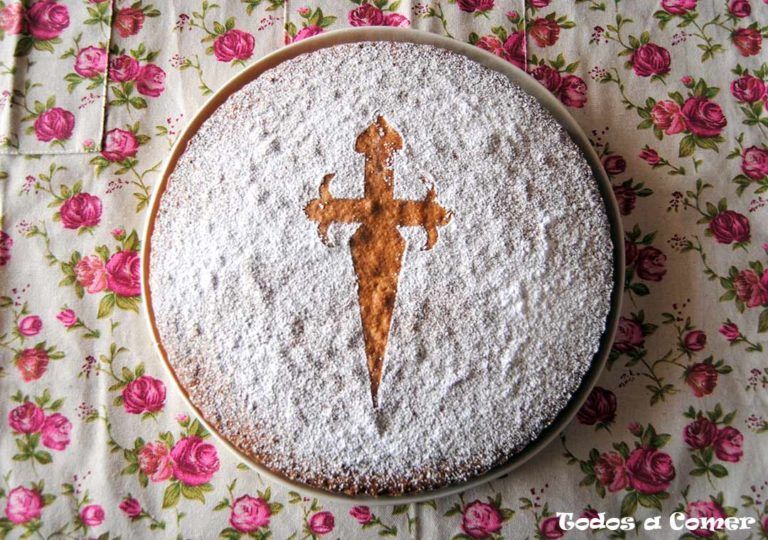 Tarta de Santiago casera