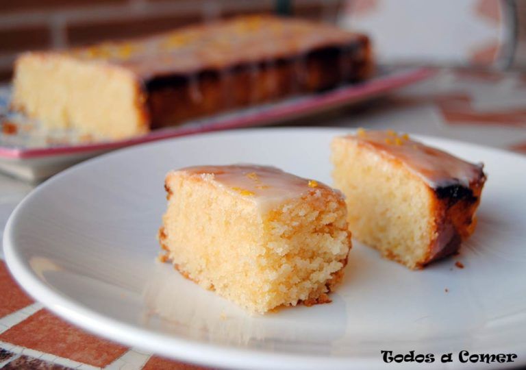 Receta - Brownie de limón. Portada