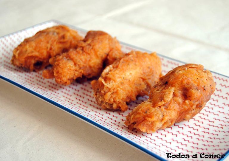 Receta de pollo frito crujiente estilo KFC - Portada