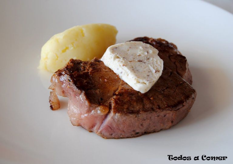 Solomillo de ternera con mantequilla - receta