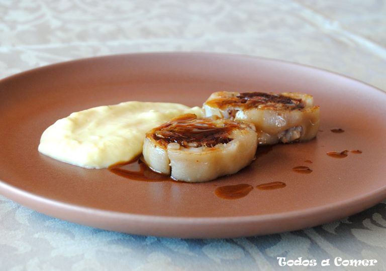 Manitas de cerdo rellenas