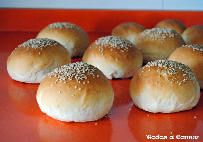 Receta de pan de hamburguesa casero