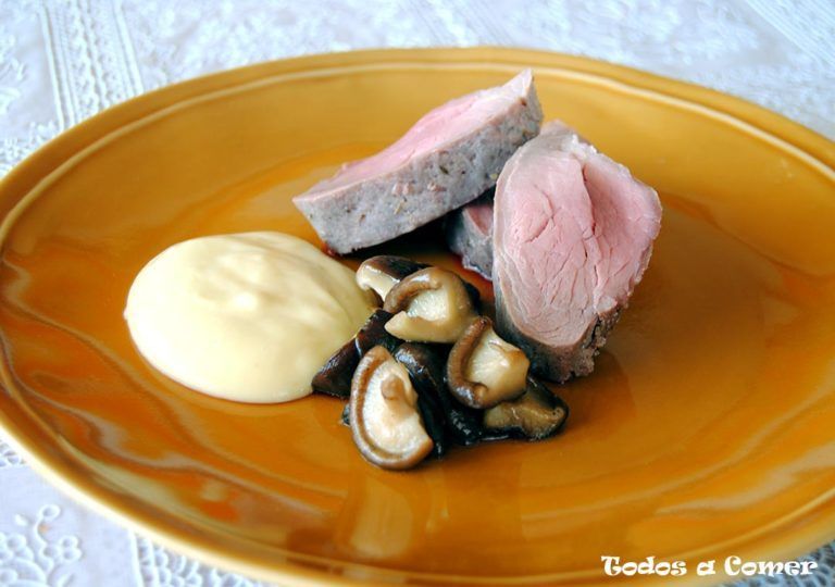 Solomillo de cerdo a la sal