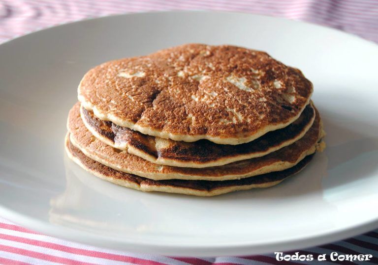Tortitas de avena y manzana (sin azúcar)