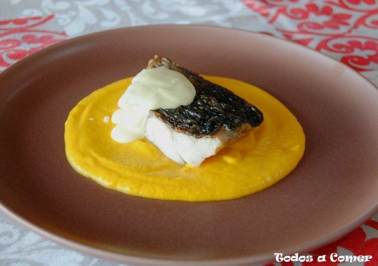 Corvina con salsa de naranja - Receta
