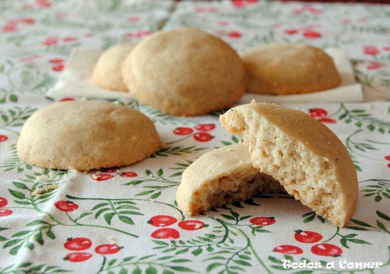 Galletas mantecadas de canela - Receta