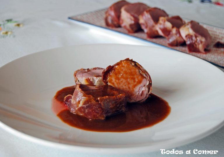 tournedós con salsa de vino