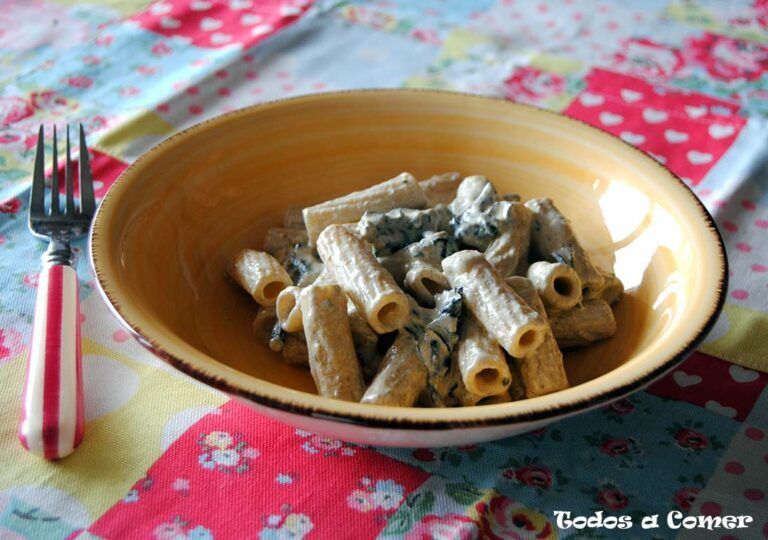 Pasta con salsa de trompetas de la muerte - Receta 1