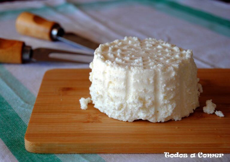 Queso fresco casero - Preparación