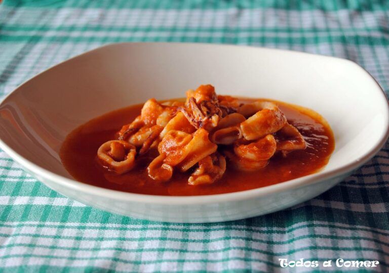 Calamares en salsa