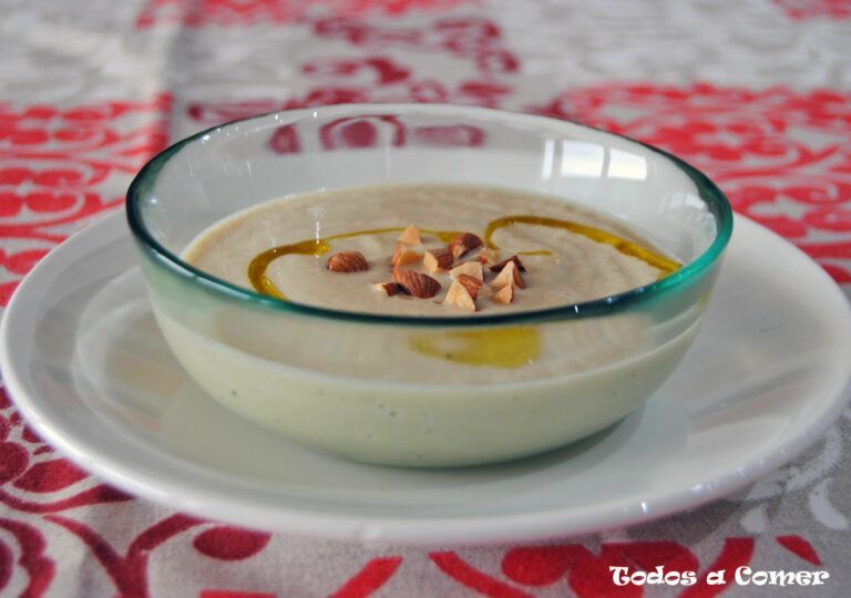 Crema de romanescu y manzana