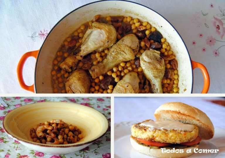 Recetas con garbanzos sanas y deliciosas