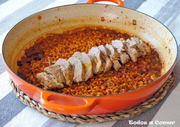 Arroz con costillas de cerdo