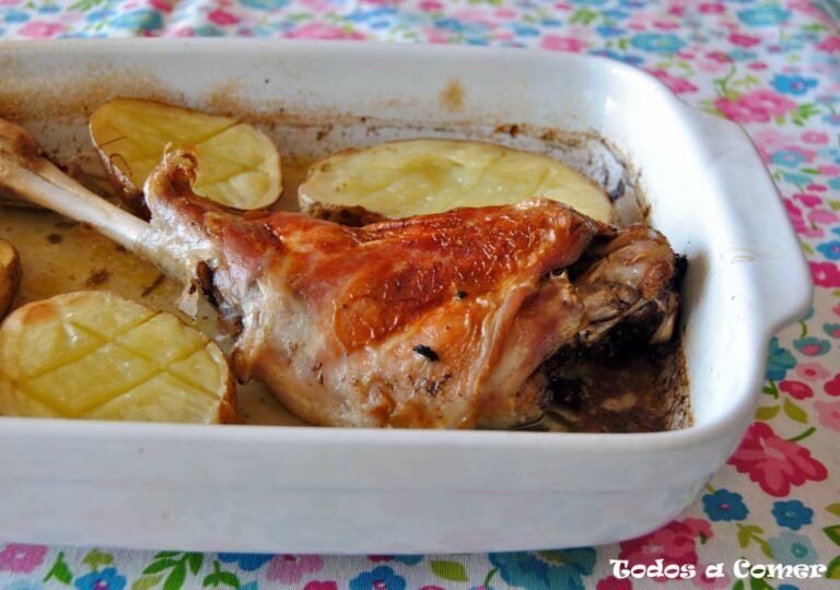Lechazo asado. Receta tradicional