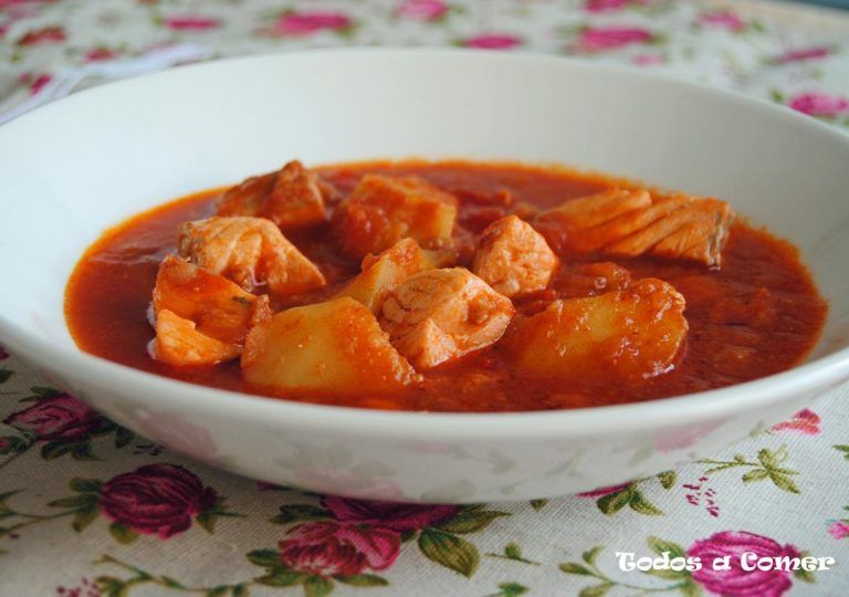 Marmitako de salmón de los hermanos Torres