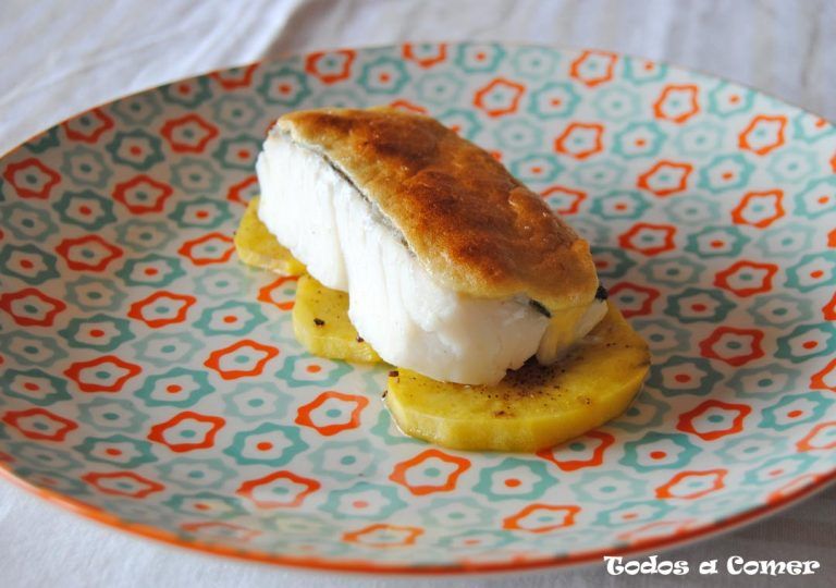 Receta de bacalao gratinado con alioli