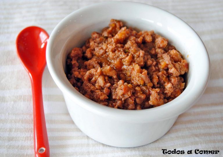 Salsa boloñesa casera