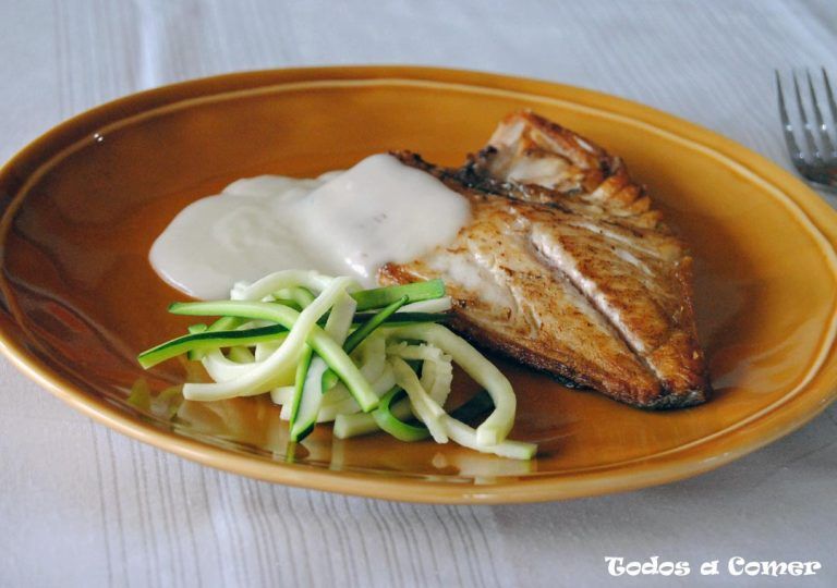 Dorada en salsa velouté