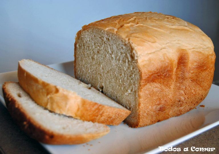 Pan brioche en panificadora