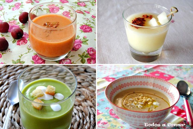 Sopas y cremas frías para el verano