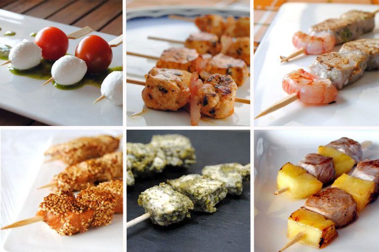 Brochetas para barbacoa originales y muy fáciles