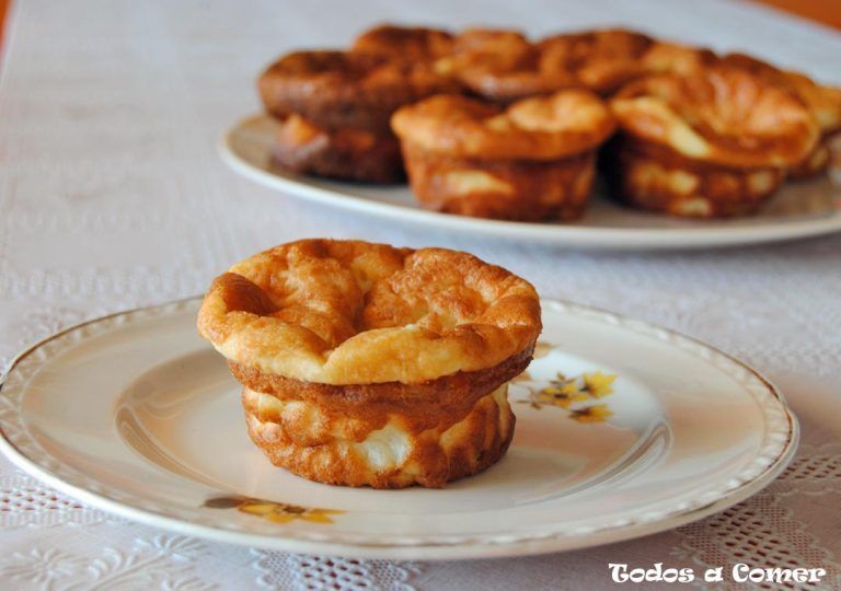 Receta de pasteles salados de bacon y queso