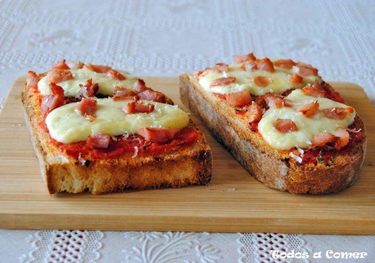 Pan pizza en freidora de aire