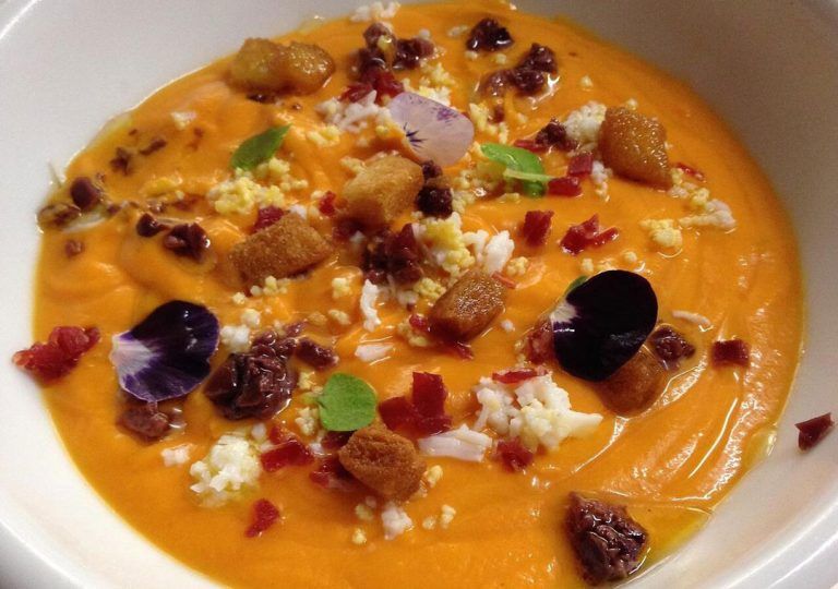Salmorejo cordobés al estilo de Pazo de Vilane
