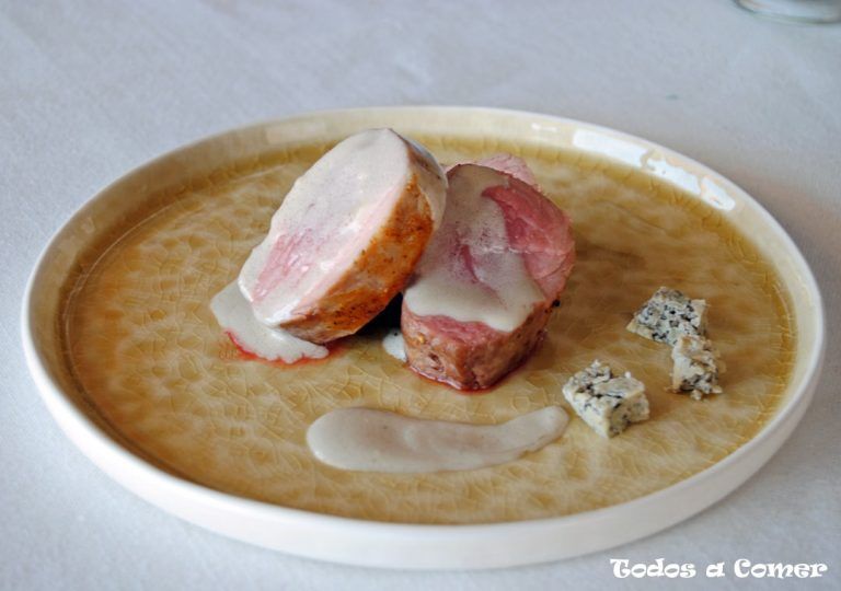 Solomillo de cerdo al cabrales