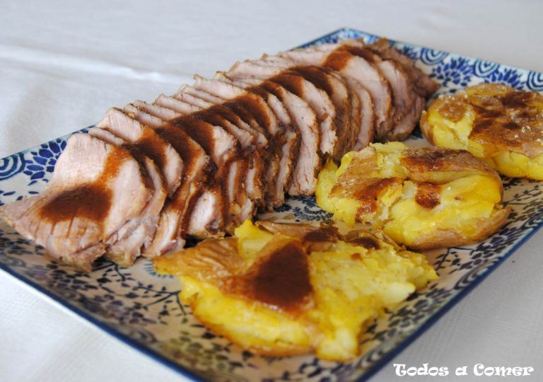 Ternera asada con salsa de vino