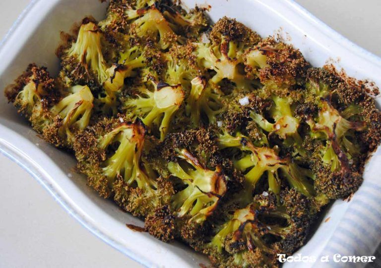 Receta de brócoli asado