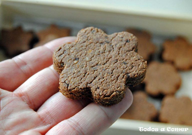 Receta fácil de galletas sin azúcar de chocolate y naranja