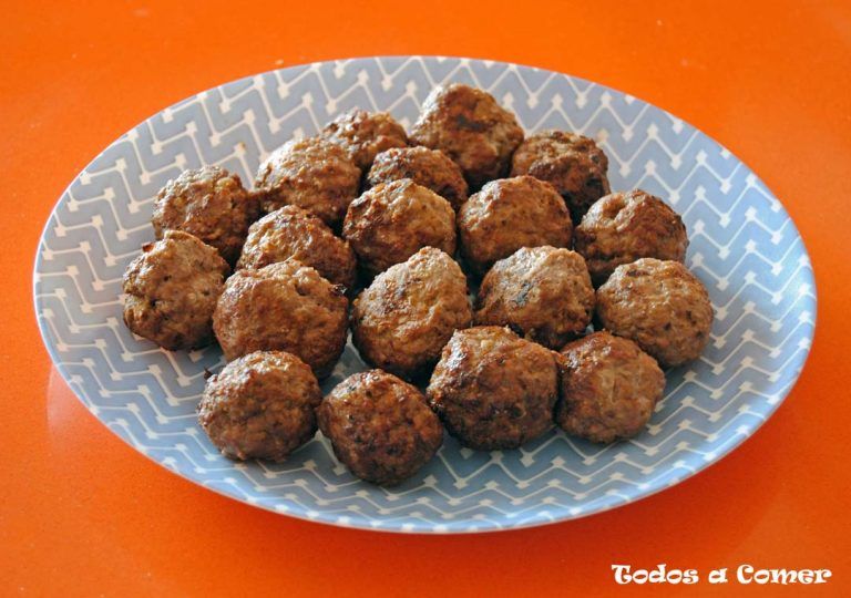 albóndigas en freidora de aire
