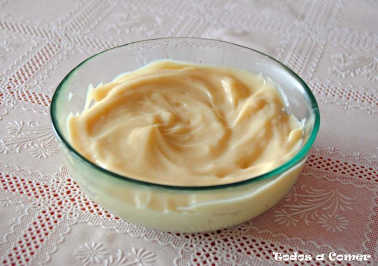 Crema pastelera en el microondas