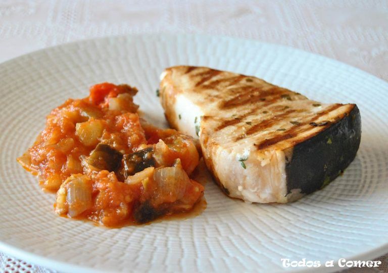 Receta de pez espada a la plancha con limón